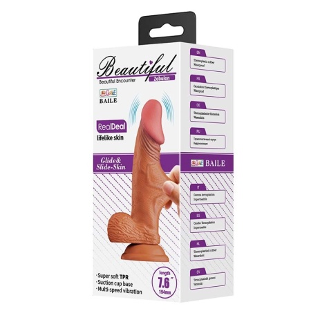 Mekani Vibro Dildo 19cm | Zebulon Latino
