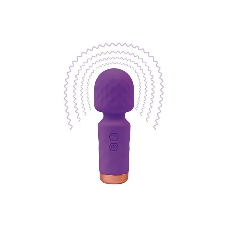 Mini wand Eros pink i lubrikant | KOMBINUJ I UŠTEDI 128