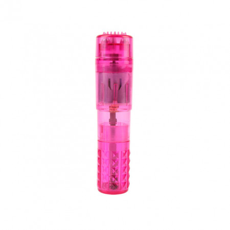 Multufunkcionalni Plasticni Vibrator | THE ULTIMATE MINI MASSAGER PINK