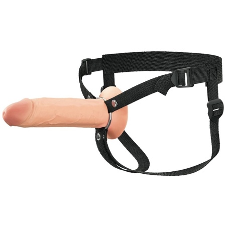 Nakitnjak od mekanog silikona 21cm | Hollow Silicone Strap-on