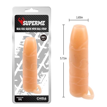 Navlaka za penis sa otvorom | Real Feel Sleeve