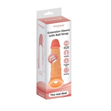 Realisticna navlaka za penis 21.5cm i lubrikant | KOMBINUJ I UŠTEDI 139