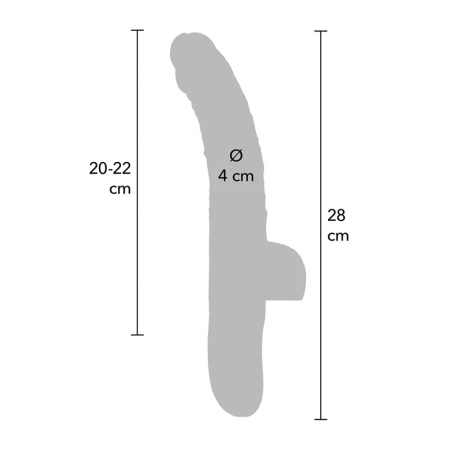 Realistični vibrator sa pomeranjem | Realistic Thrusting and Wiggling Vibrator