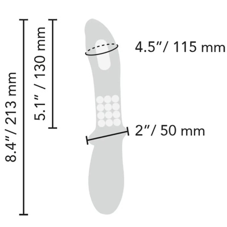 Rotirajući masažer prostate | b-Vibe Rimming P-Spot Vibe