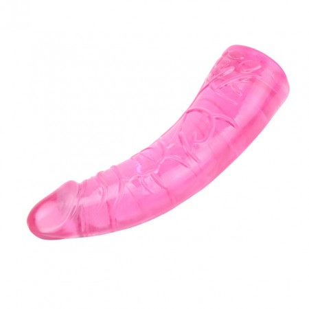 Roze TPE dildo 19cm | Pink TPE Dildo 19cm