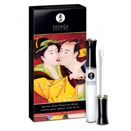 Shunga sjaj za usne jagoda | Oral Pleasure Lip Gloss