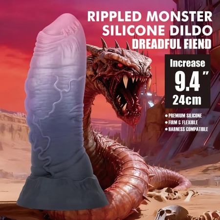 Silikonski dildo | Dreadful Fiend