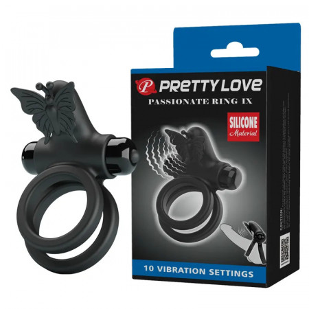Vibro prsten za penis i testise | Leptir