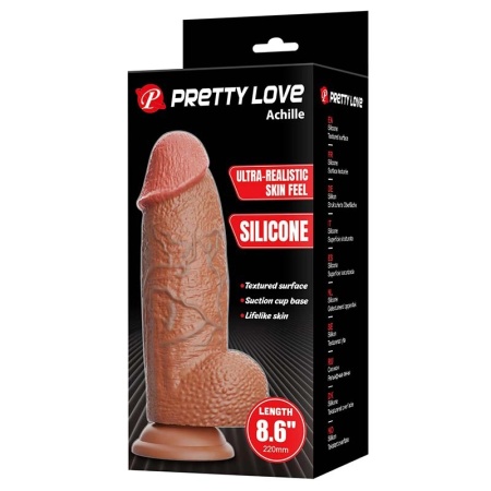 Debeli silinkonski dildo 22cm | Achille