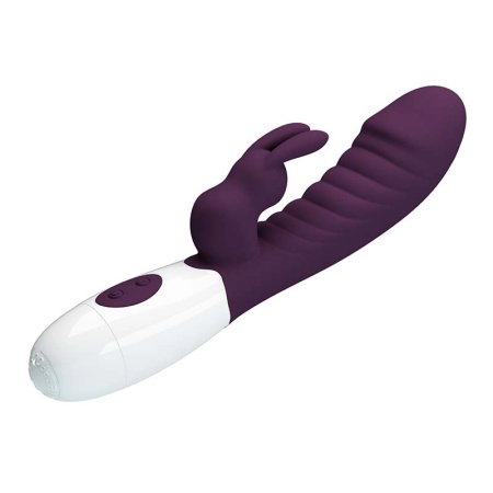 Ljubicasti multifunkcionalni zeka vibrator | Naughty Bunny