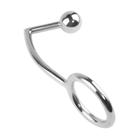 Prsten za penis i masazer prostate Ass Hitch Egg
