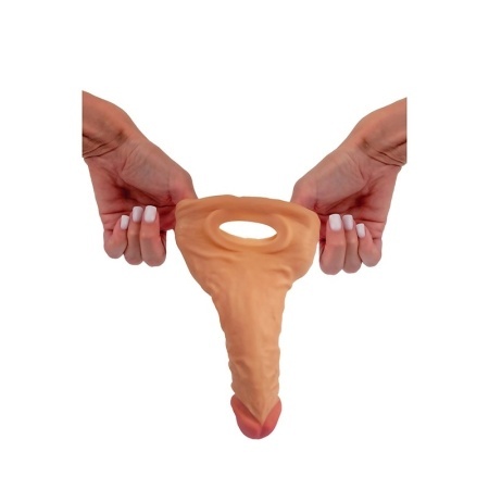Realisticna navlaka za penis 21.5cm i lubrikant | KOMBINUJ I UŠTEDI 139