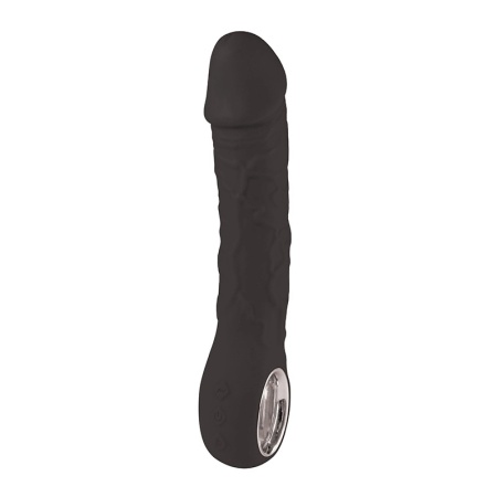 Silikonski vibrator Prometheus black i lubrikant | KOMBINUJ I UŠTEDI 120