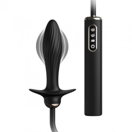 Vibrirajući analni dildo na naduvavanje | Auto Throb Inflatable Plug