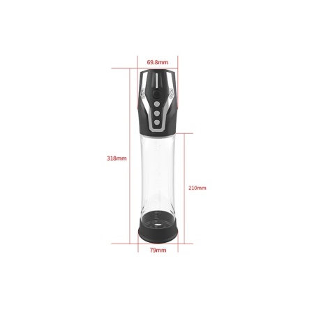 Vodootporna pumpa za penis sa glasovnom kontrolom | Waterproof and voice control pump