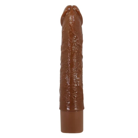 Crni realistični vibrator 20cm | Leander