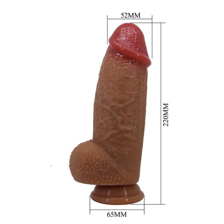Debeli silinkonski dildo 22cm | Achille