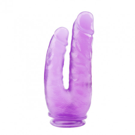 Ljubicasti dildo za duplu penetraciju 25cm | Double purple dildo