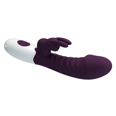 Ljubicasti multifunkcionalni zeka vibrator | Naughty Bunny