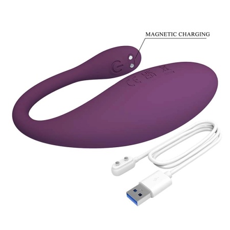 Ljubicasto vibro jaje na aplikaciju | Dona