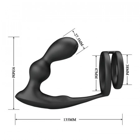 Masazer prostate sa bezicnim daljinskim | Marshall