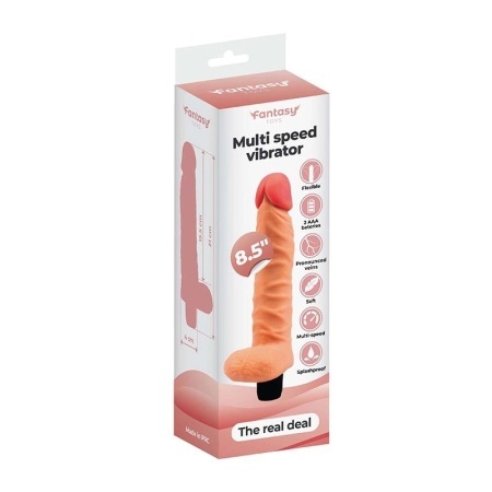 Mekani vibrator sa testisima 21cm the real deal i lubrikant | KOMBINUJ I UŠTEDI 145