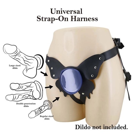 Crne gacice za strap on | Galudio