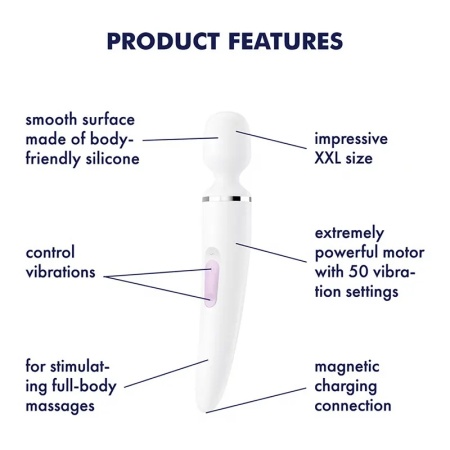 Klitoralni masažer | SATISFYER WAND-ER