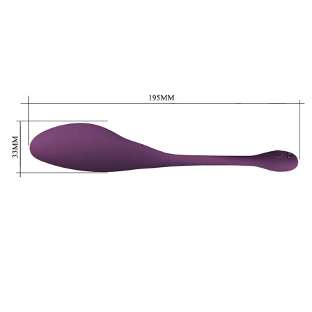 Ljubicasto vibro jaje na aplikaciju | Dona
