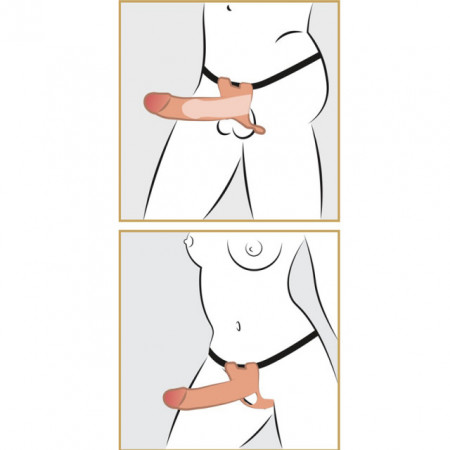 Nakitnjak od mekanog silikona | Realistixxx Strap-on Sleeve