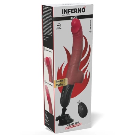 Realistični vibrator sa pomeranjem | Realistic Thrusting and Wiggling Vibrator