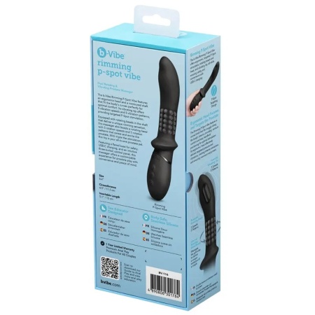Rotirajući masažer prostate | b-Vibe Rimming P-Spot Vibe