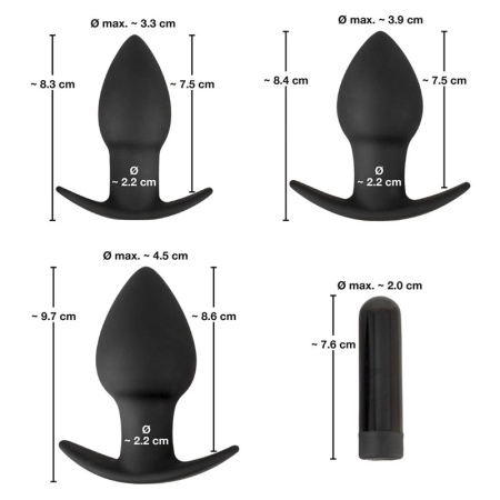 Set Analnih Kupa | Butt plug set