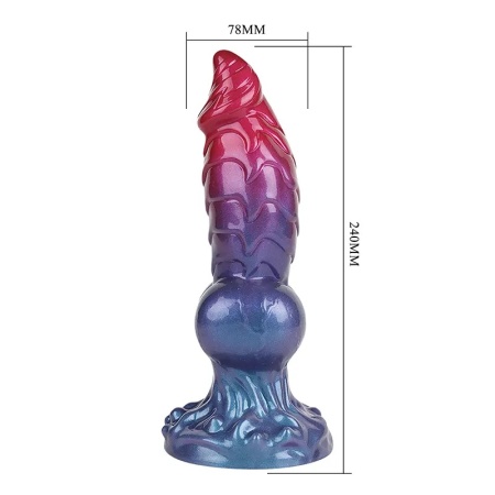 Silikonski dildo Eldritch Sentinel i Lubrikant Beasty Sperm | KOMBINUJ I UŠTEDI 227