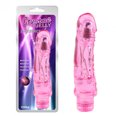 Veliki Roze Vibrator 22cm | Limerence