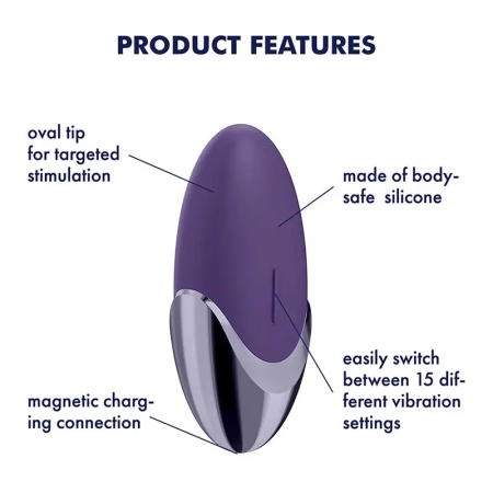 Elegantni stimulator klitorisa | Satisfyer Purple Pleasure