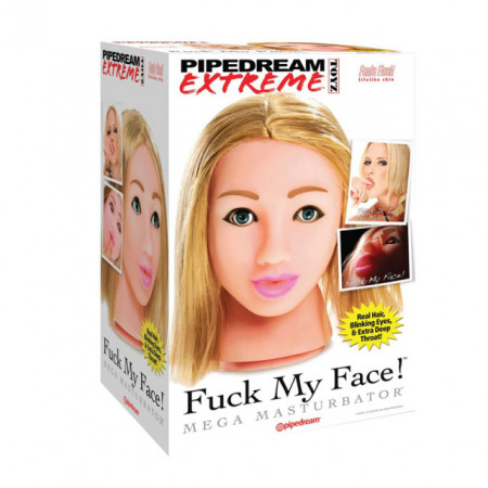 Fuck My Face Plavuša | Mega Masturbator