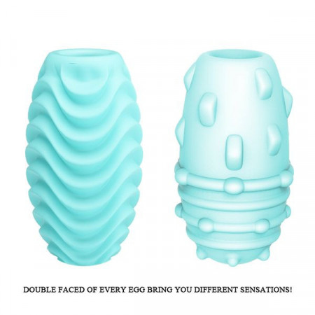 Jaje masturbator | PL Double Sided Egg Blue