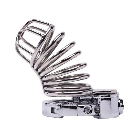 Kavez za penis | Stainless steel cock cage 1 Advanced Locking Mechanism