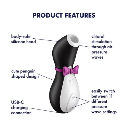 Masažer klitorisa | Satisfyer Penguin