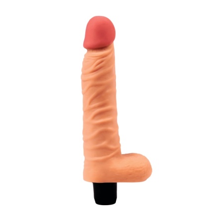 Mekani vibrator sa testisima 21cm the real deal i lubrikant | KOMBINUJ I UŠTEDI 145