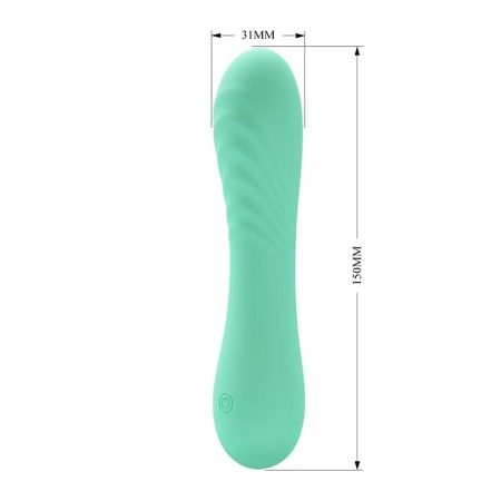 Mint silikonski vibrator | Alexisrose