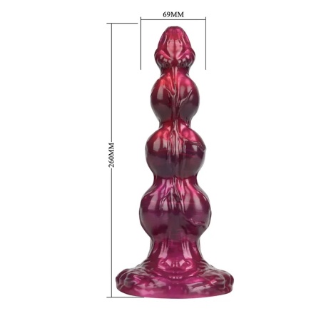 Silikonski dildo Primal Beastlord i Lubrikant Beasty Sperm | KOMBINUJ I UŠTEDI 230