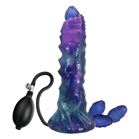 Silikonski dildo sa ejakulacijom Duskwalker Sentinel i Lubrikant Beasty Sperm | KOMBINUJ I UŠTEDI 231