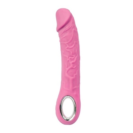 Silikonski vibrator Prometheus pink i lubrikant | KOMBINUJ I UŠTEDI  121