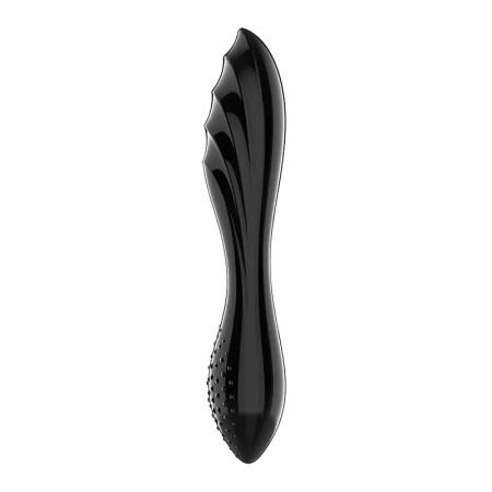 Stakleni Dildo | SATISFYER Dazzling Crystal Glass Dildo Black 1