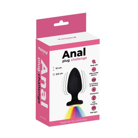 Svetleći Analni Vibrator | LED Butt Plug