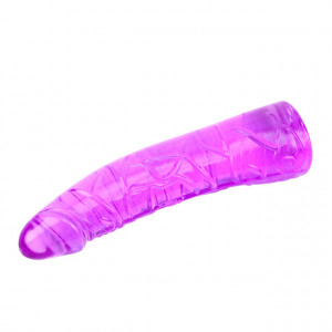 Ljubicasti TPE dildo 19cm | Purple TPE Dildo 19cm
