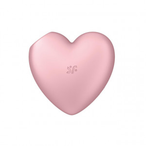 Stimulator klitorisa Srce | SATISFYER CUTIE HEART LIGHT RED - Img 4