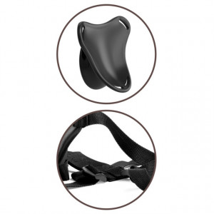 Strap on sa silikonskim dildom 15cm | King Elite Silicone Body Dock Kit
